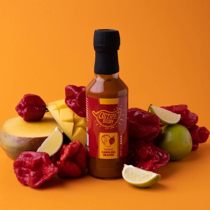 Ostre sztosy mango bbq Carolina Reaper